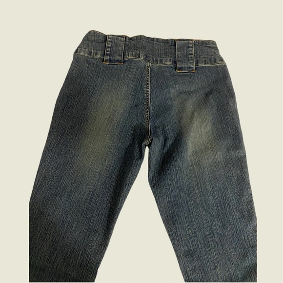 VINTAGE FLARED DENIM JEANS - Picture 2 of 3